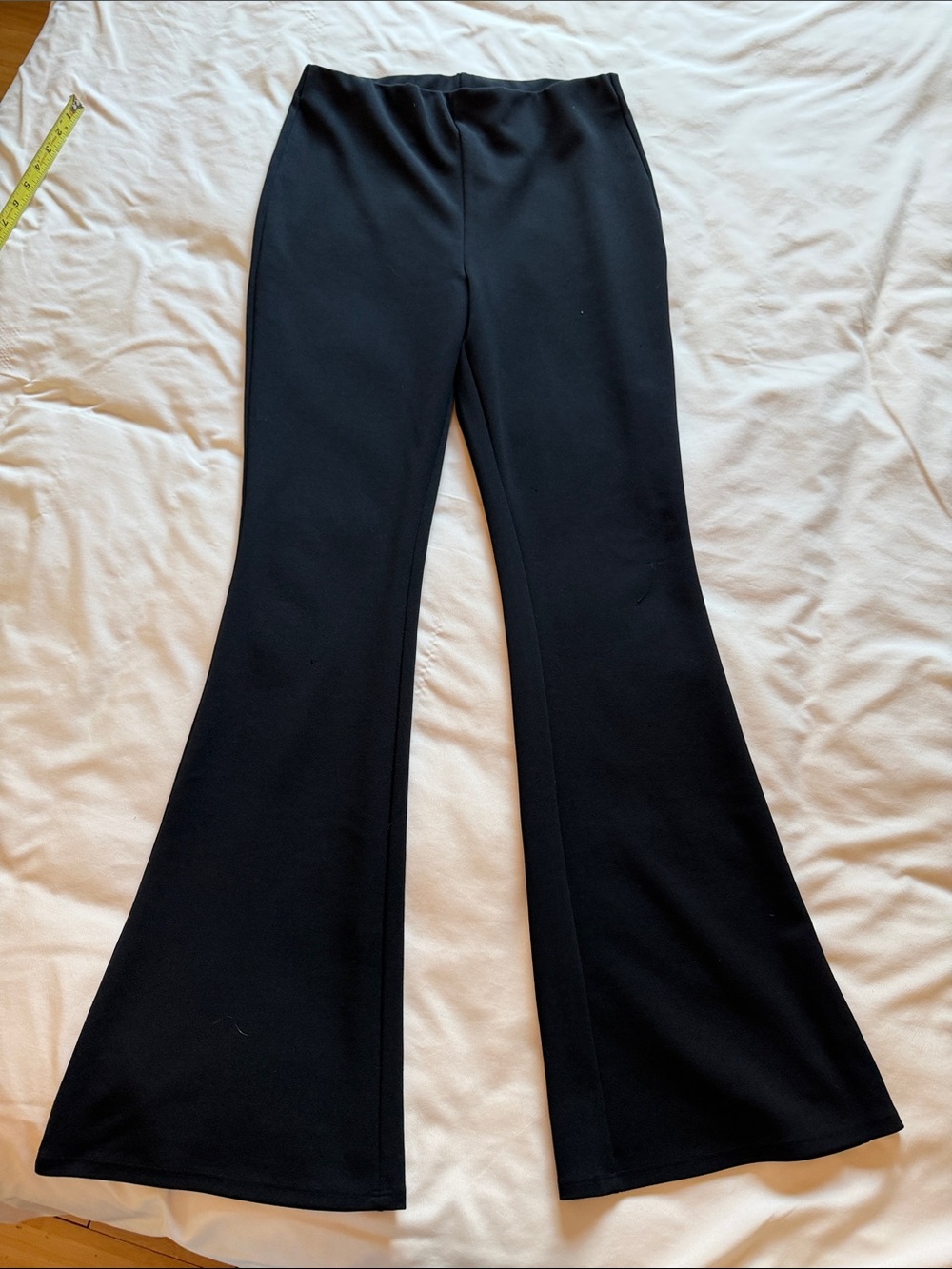 H&M Black Flared Bootcut Pants